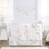 Celestial Pink and Gold Collection Sweet Jojo Designs 6 Piece Crib Bedding + BreathableBaby Breathable Mesh Liner