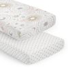 Celestial Pink and Gold Collection 2 Pack Crib Sheets