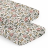 Vintage Floral Collection 2 Pack Crib Sheets