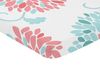 Emma Collection Mini Crib Sheet - Floral Print