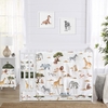 Jungle Collection Sweet Jojo Designs 6 Piece Crib Bedding + BreathableBaby Breathable Mesh Liner