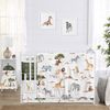 Jungle Collection Sweet Jojo Designs 6 Piece Crib Bedding + BreathableBaby Breathable Mesh Liner
