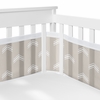 Boho Fringe Linen Collection Sweet Jojo Designs + BreathableBaby Breathable Mesh Crib Liner