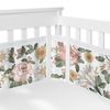 Vintage Floral Collection Sweet Jojo Designs + BreathableBaby Breathable Mesh Crib Liner