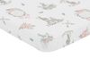 Bunny Floral Collection Mini Crib Sheet