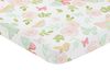 Butterfly Floral Collection Mini Crib Sheet