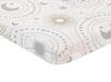 Celestial Pink and Gold Collection Mini Crib Sheet - Stars & Moons Print
