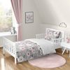 Watercolor Floral Grey Collection Toddler Bedding