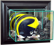 Mini Football Helmet Display Case with Mirrors — Game Day Treasures